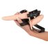 You2Toys - Strap On doppio vibratore indossabile - silicone naturale