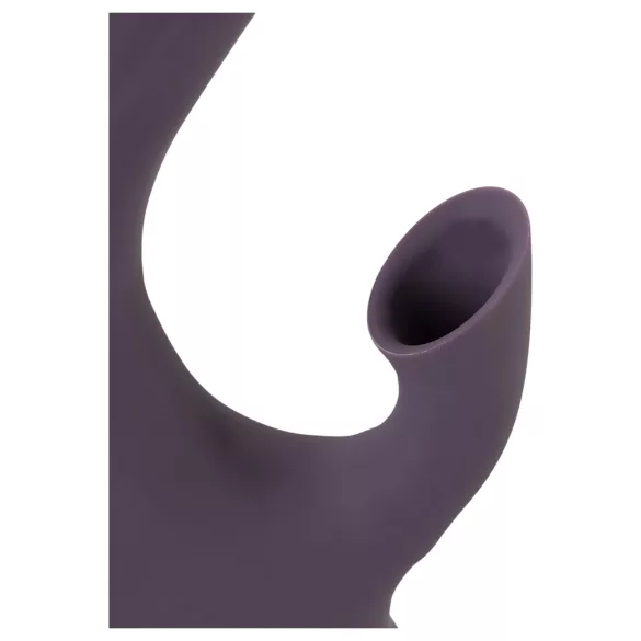 Javida - vibratore impermeabile con succhiaclitoride - silicone viola