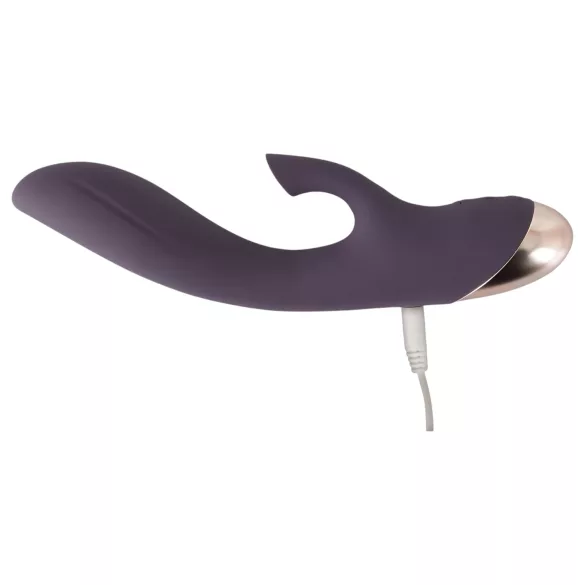 Javida - vibratore impermeabile con succhiaclitoride - silicone viola