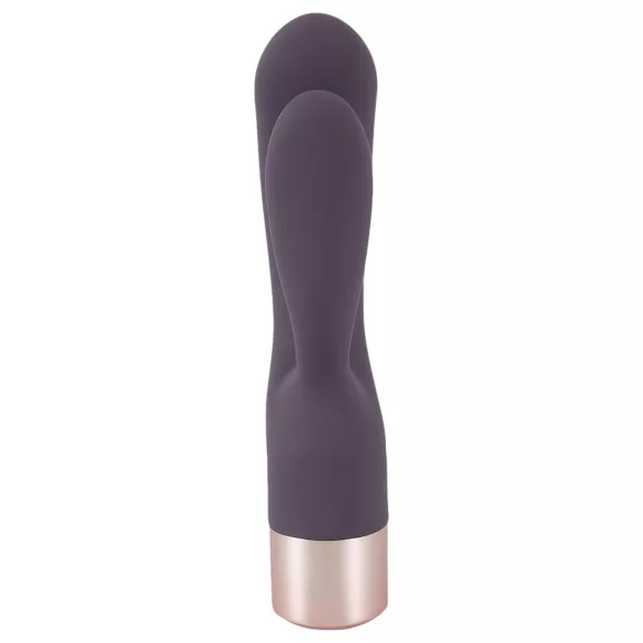 You2Toys Elegant Double - vibratore rabbit ricaricabile - silicone viola