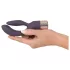 You2Toys Elegant Double - vibratore rabbit ricaricabile - silicone viola
