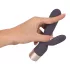 You2Toys Elegant Double - vibratore rabbit ricaricabile - silicone viola