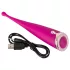 Couples Choice - vibratore clitorideo ricaricabile - silicone rosa