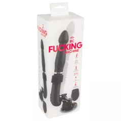   You2Toys - macchina del sesso RC - vibratore spingente ricaricabile nero
