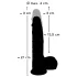 You2Toys - vibratore realistico - funzione spinta - color carne