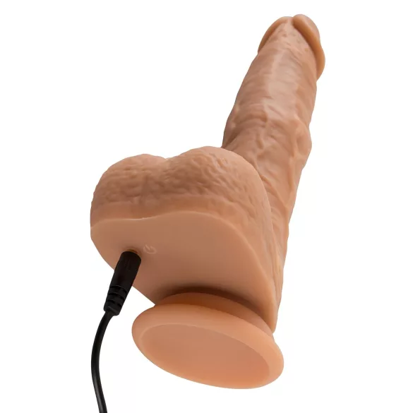 You2Toys - vibratore realistico - funzione spinta - color carne