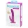 Happyrabbit - strap-on vibratore coniglio - silicone viola