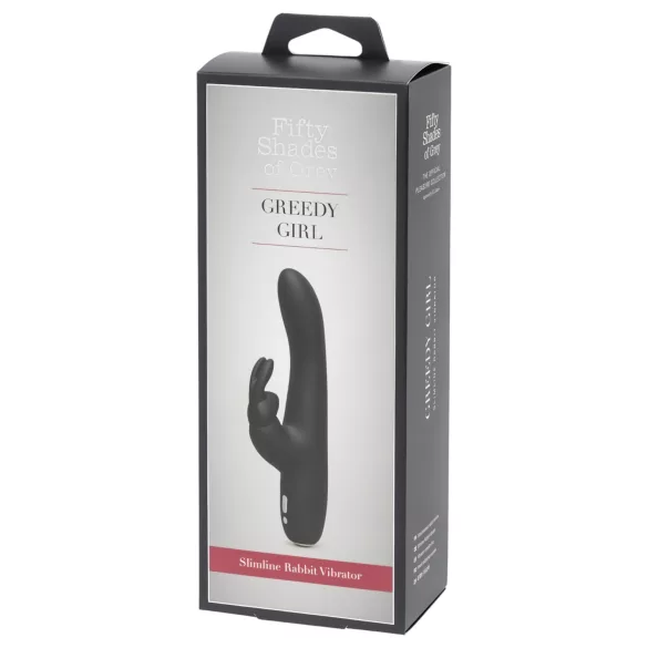 Fifty Shades of Grey - Greedy Girl - vibratore ricaricabile - nero