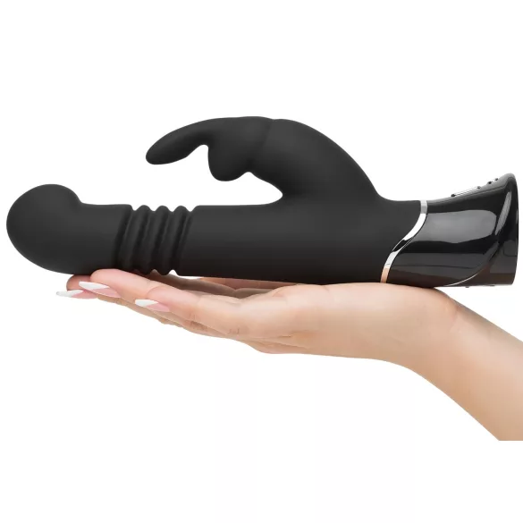 Fifty Shades of Grey - vibratore rabbit con spinta - nero