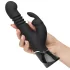 Fifty Shades of Grey - vibratore rabbit con spinta - nero