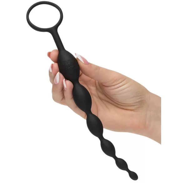Fifty Shades of Grey - Set anale 4 in 1 - silicone nero