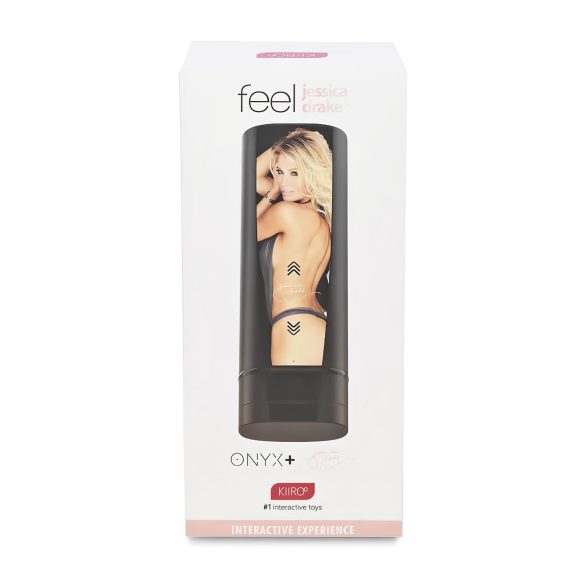 Kiiroo Onyx+ Jessica Drake - masturbatore interattivo - nero