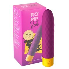 ROMP Beat - vibratore ricaricabile impermeabile - viola