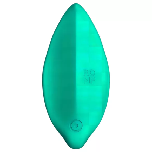 ROMP Wave - vibratore clitoride ricaricabile impermeabile verde