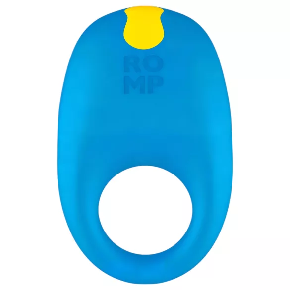 ROMP Juke - anello fallico vibrante impermeabile - silicone blu