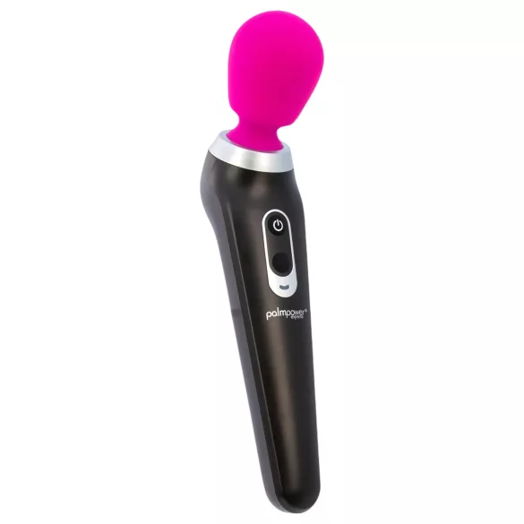 PalmPower Extreme Wand - vibratore massaggiante ricaricabile - rosa/nero