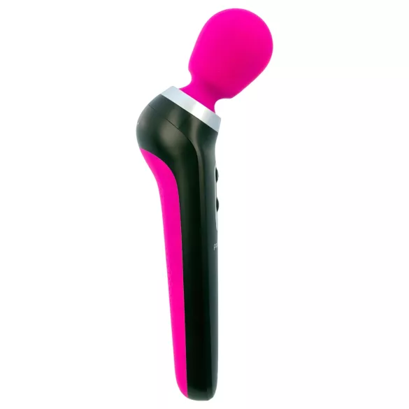 PalmPower Extreme Wand - vibratore massaggiante ricaricabile - rosa/nero