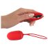SMILE Love Ball - Ovulo vibrante ricaricabile e telecomandato (rosso)