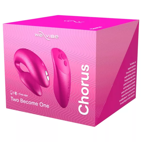 We-Vibe Chorus - vibratore smart per coppie ricaricabile (rosa)