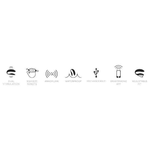 We-Vibe Chorus - vibratore smart per coppie ricaricabile (rosa)