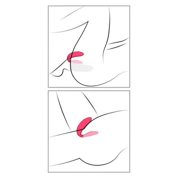 We-Vibe Chorus - vibratore smart per coppie ricaricabile (rosa)