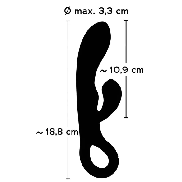 You2Toys - vibratore rabbit clitorideo ricaricabile - silicone viola