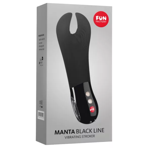 Fun Factory Manta - vibratore per il glande (nero)