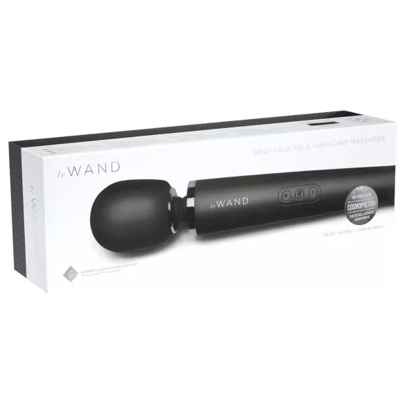 Le Wand Petite - esclusivo vibratore massaggiante ricaricabile (nero)