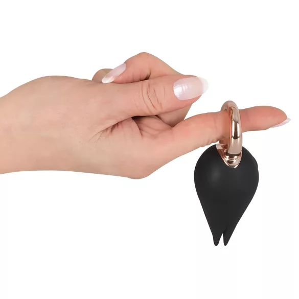 Belou - vibratore clitorideo ricaricabile impermeabile - nero