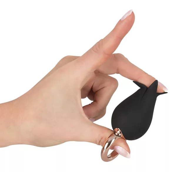 Belou - vibratore clitorideo ricaricabile impermeabile - nero