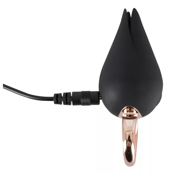 Belou - vibratore clitorideo ricaricabile impermeabile - nero