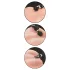 Cleopatra Wand - vibratore massaggiante ricaricabile impermeabile nero