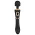 Cleopatra Wand - vibratore massaggiante ricaricabile impermeabile nero