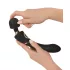 Cleopatra Wand - vibratore massaggiante ricaricabile impermeabile nero