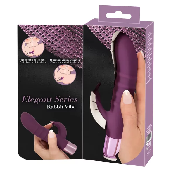 Rabbit Vibe - vibratore rabbit con stimolatore clitorideo e punto G
