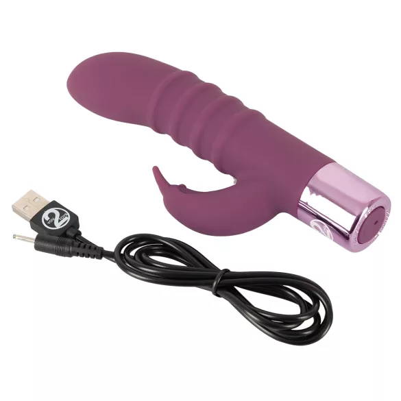 Rabbit Vibe - vibratore rabbit con stimolatore clitorideo e punto G