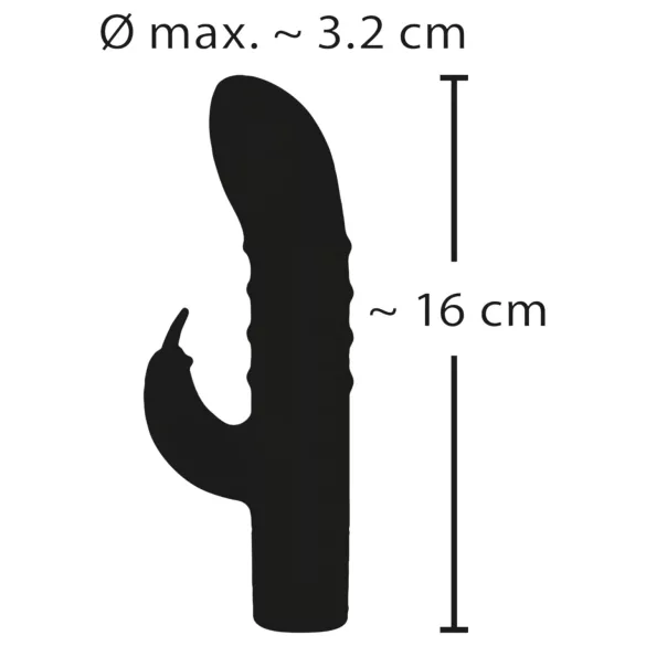 Rabbit Vibe - vibratore rabbit con stimolatore clitorideo e punto G