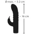 Rabbit Vibe - vibratore rabbit con stimolatore clitorideo e punto G