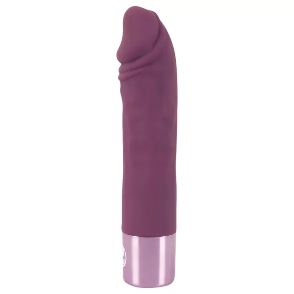 You2Toys Elegant Realistic - vibratore ricaricabile impermeabile (viola)