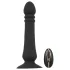 Black Velvets - vibratore anale ricaricabile a spinta (nero)