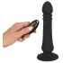 Black Velvets - vibratore anale ricaricabile a spinta (nero)