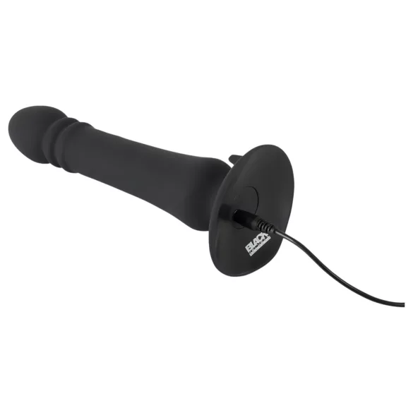 Black Velvets - vibratore anale ricaricabile a spinta (nero)