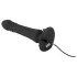 Black Velvets - vibratore anale ricaricabile a spinta (nero)