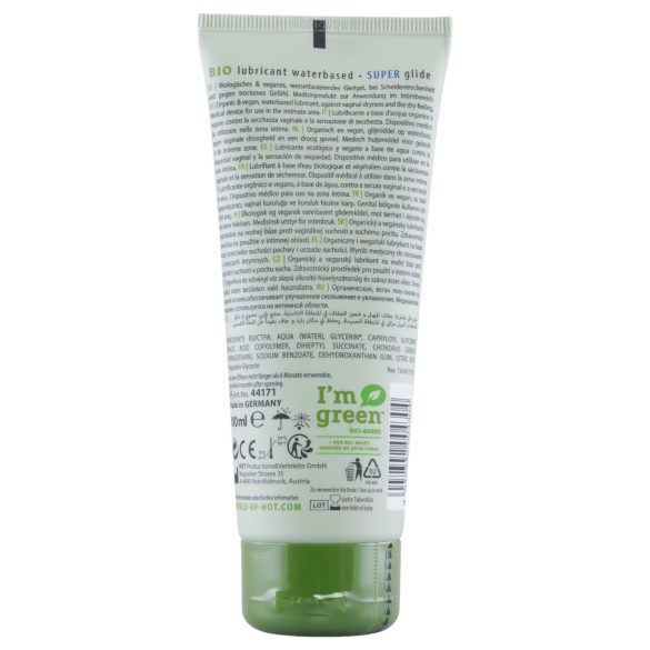 HOT Bio Super - lubrificante vaginale vegano a base acqua - 100ml