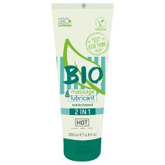  HOT Bio 2IN1 - gel lubrificante e massaggio a base d’acqua - 200ml