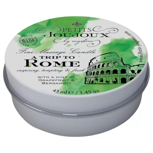 Petits Joujoux Rome - candela da massaggio - pompelmo bergamotto - 43ml
