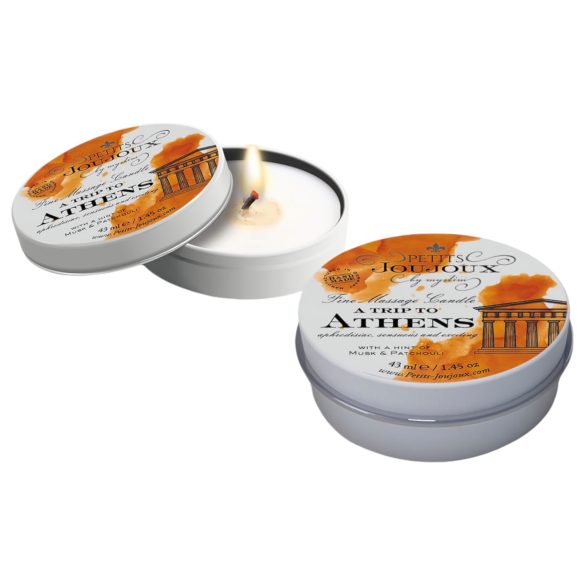 Candela da Massaggio Atene Muschio e Patchouli - Petits Joujoux (43ml)