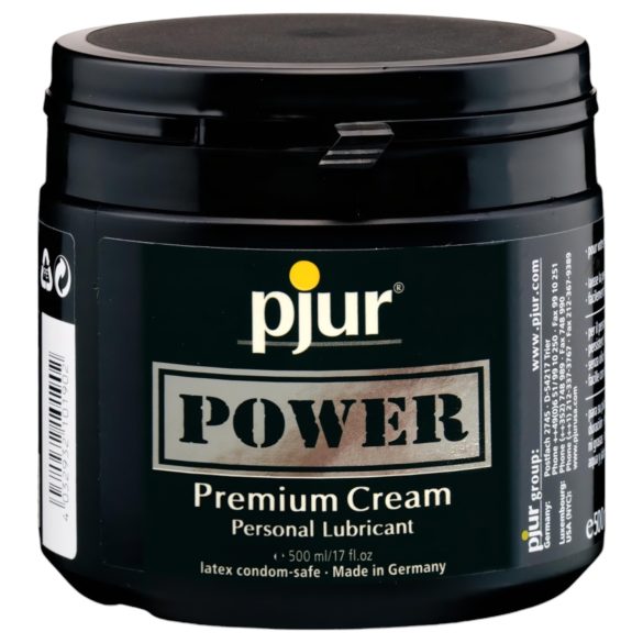 Pjur Power - lubrificante intimo crema premium - 500ml