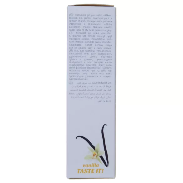 HOT - Gel per Fellatio - lubrificante orale - vaniglia (50 ml)