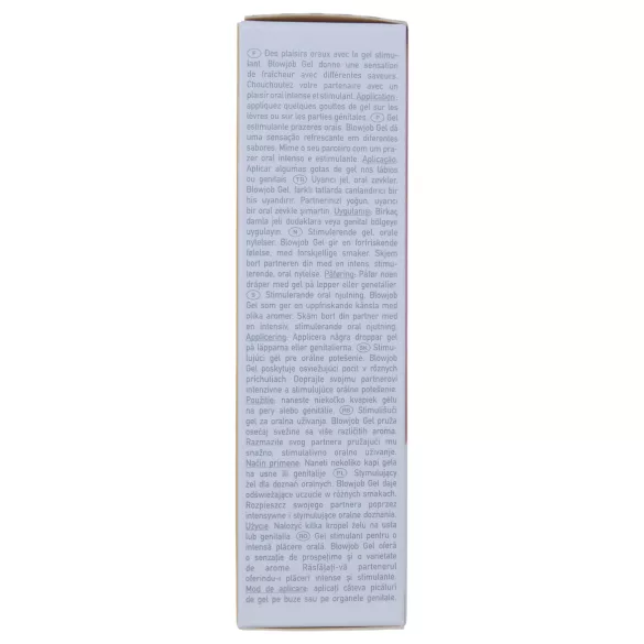HOT - Gel per Fellatio - lubrificante orale - vaniglia (50 ml)